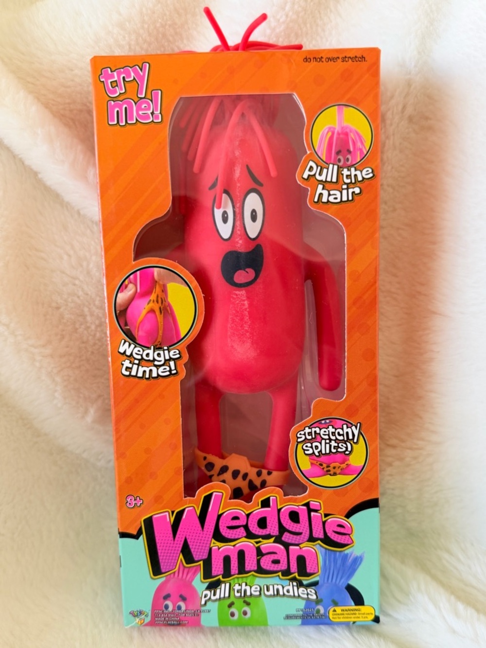 Wedgie Man Stretchy Squishy Fidget Toy - Red - Viral - TikTok - Five Below